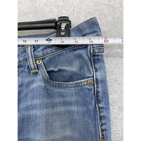 Levi's Men's Medium Wash Blue Denim Jeans Size 32x32 Tapered - Picture 5 of 12